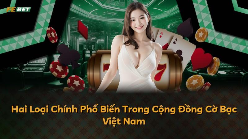 Hai Loại Chính Phổ Biến Trong Cộng Đồng Cờ Bạc Việt Nam