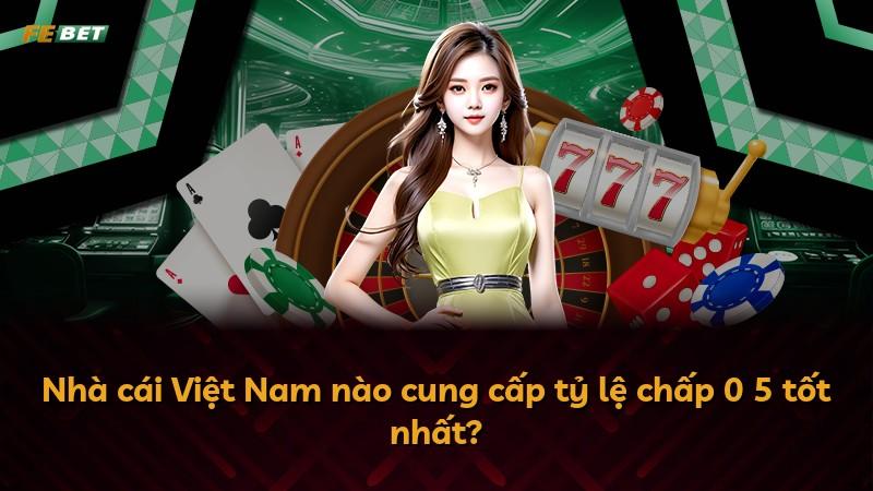 Nhà cái Việt Nam nào cung cấp tỷ lệ chấp 0 5 tốt nhất?